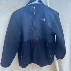 The North Face Kids Denali Black Jacket Size Large Boys polartec fleece